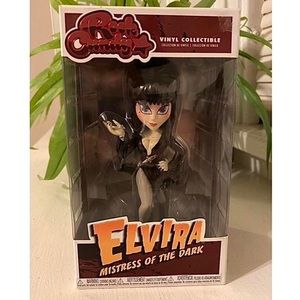 ELVIRA Mistress Of The Dark vinyl collectible by Funko Rock Candy. RARE.